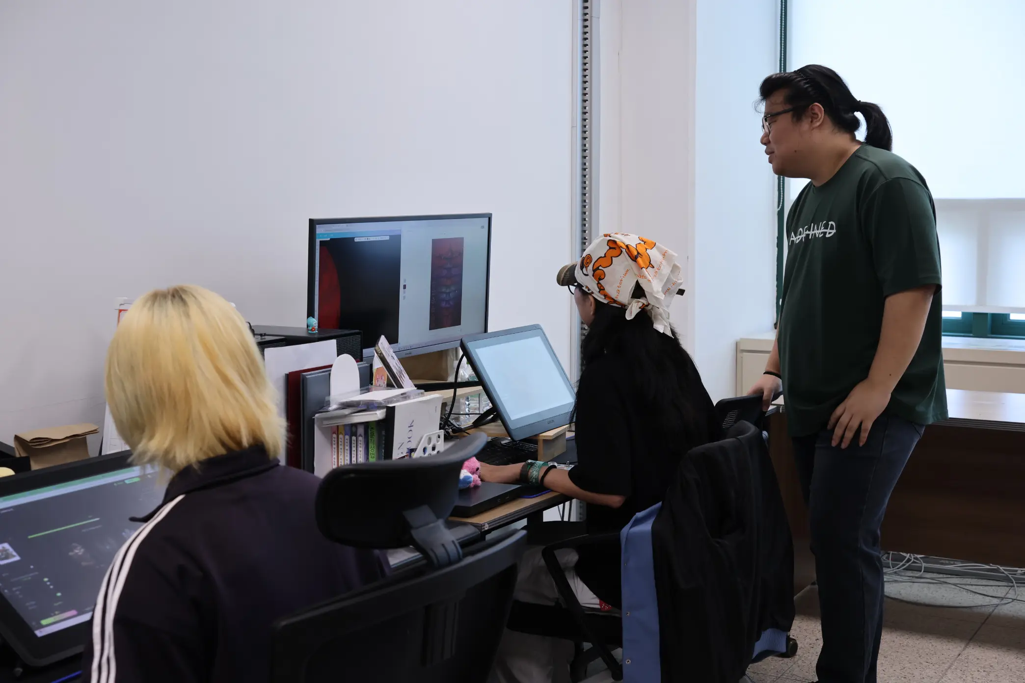 애니메이션 제작 현장