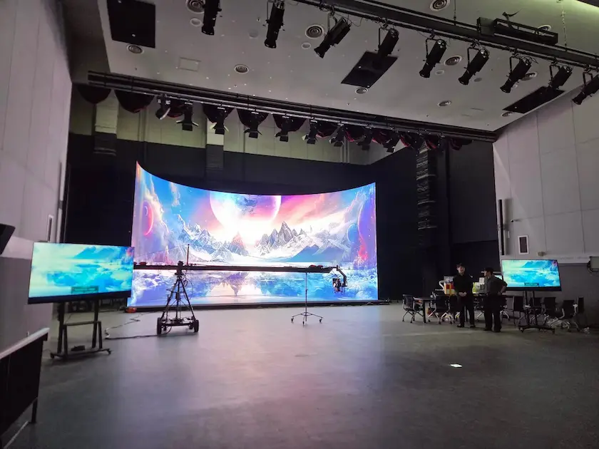LED 볼륨 버추얼 프로덕션 스테이지